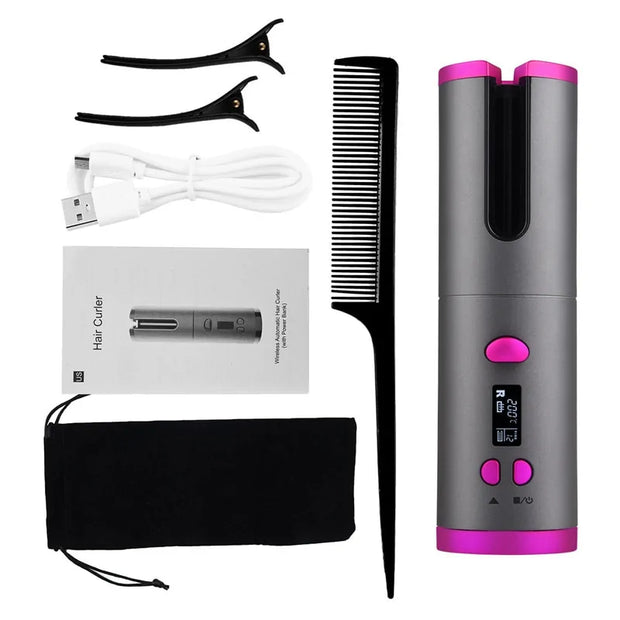 Cordless Automatic Hair Curler